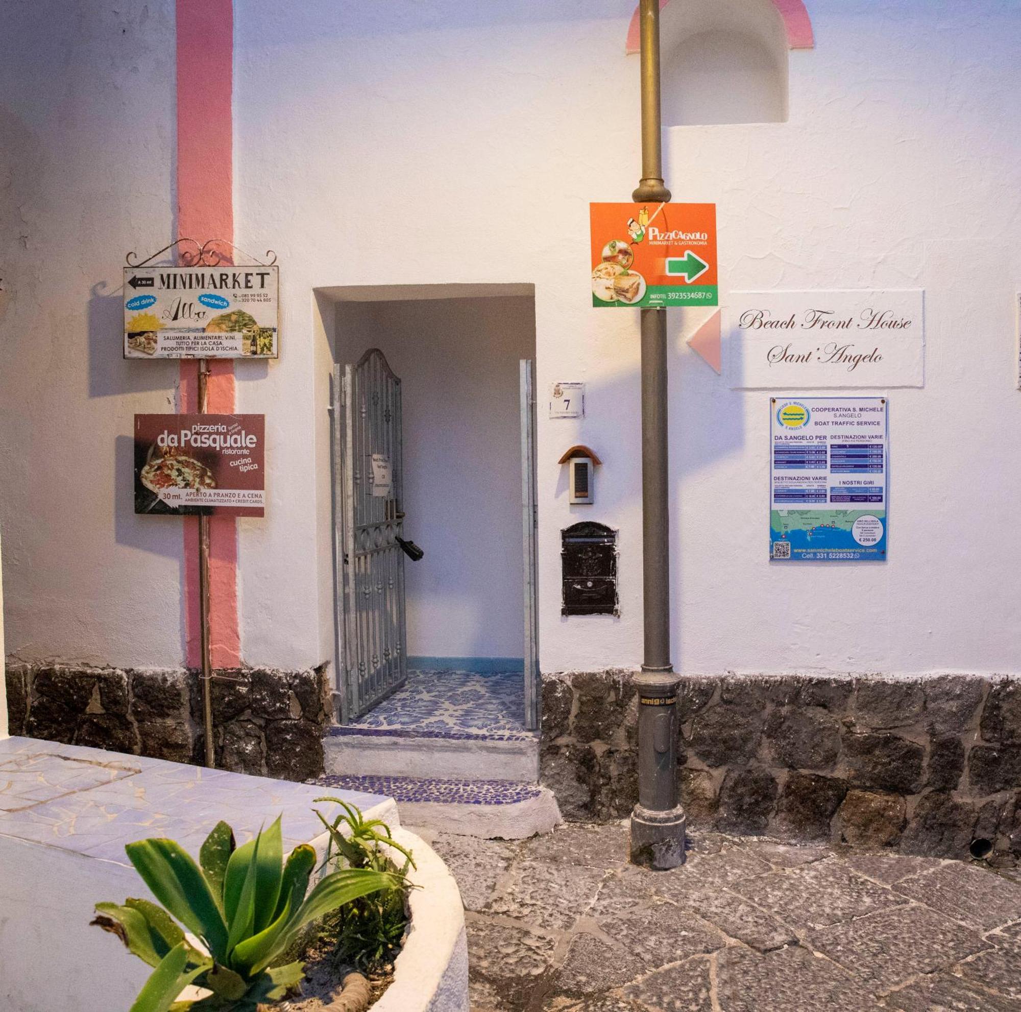 Mare Nostrum - Beachfront House - Sant'Angelo Ischia Bagian luar foto